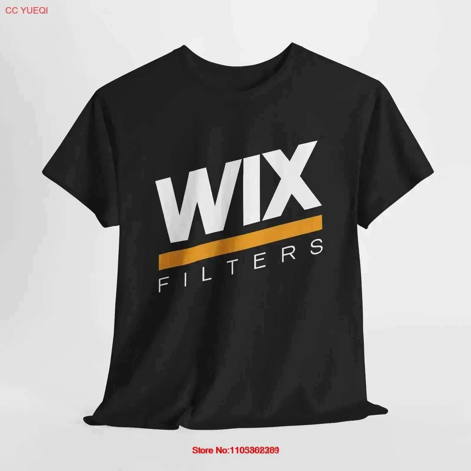 Wix Racing Filters Logo T-Shirt, amerikanische Größe S 5XL, Vintage-Waschung, leicht vielseitig einsetzbar, Grafik, Stretch, Vintage-Waschung