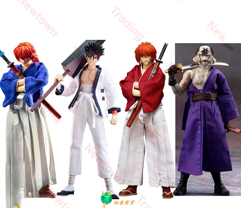 In Stock Daishou GT Rurouni Kenshin Himura/Sagara Sanosuke/Shishio Makoto Battosai Action Figures Movable Figures