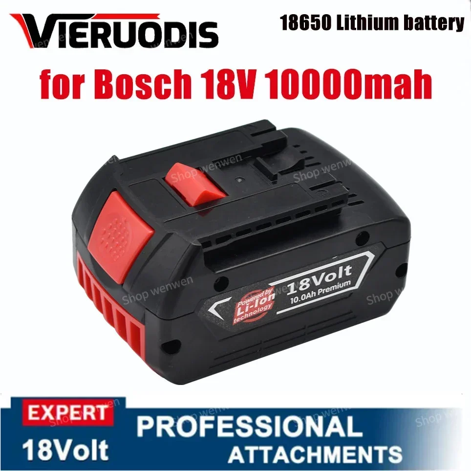 

18V Battery Bosch 10.0Ah for Bosch Electric Drill 18V Rechargeable Li-ion Battery BAT609 BAT609G BAT618 BAT618G BAT614