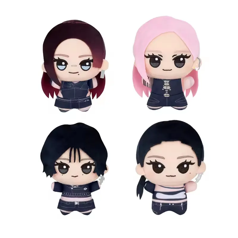 

Genuine Co-Branded Girl Group Characters Peripheral Cotton Dolls NING NING Winter Plush Pendants Doll Fans Collectible Xmas Gift