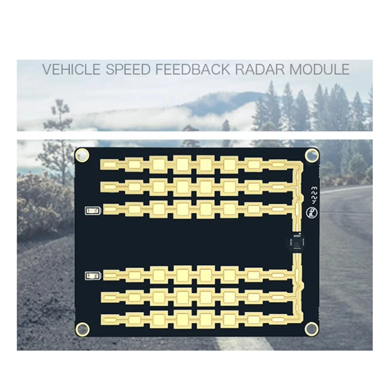 【Lowest-Price!】HLK-LD2415H 24G Millimetre Wave Radar Module Vehicle Speed Feedback Long Range Sensor 1KM Serial Communication