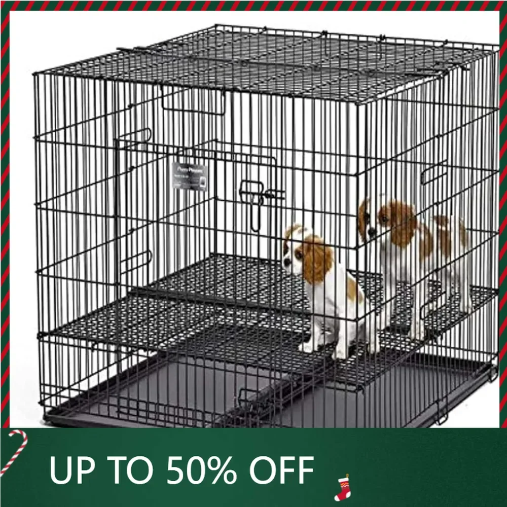 

Puppy Playpen Crate - 236-10 Grid & Pan Included Freight Free Dog House for Dogs Pet Kennel Supplies Products Home Garden