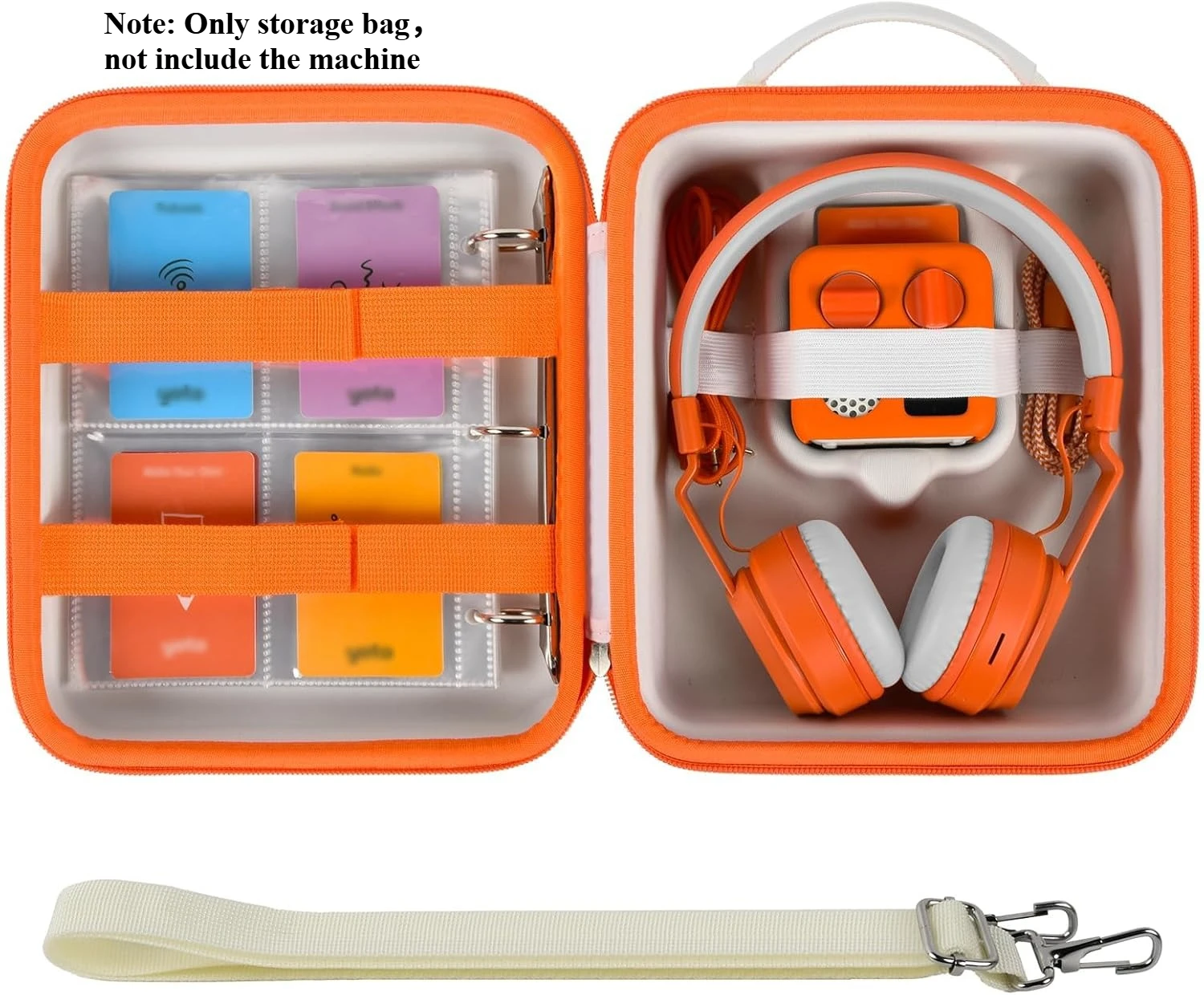 

Storage Bag Compatible with Yoto Mini Kids Audio & Music Player, Portable Radio Storage Holder for Children Speaker Headphone