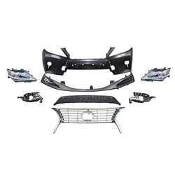 Facelift Upgrade Bodykit For Lexus RX350 RX450H 2009-2012 body kit car Front Grill Front Bumper Lip Front Face