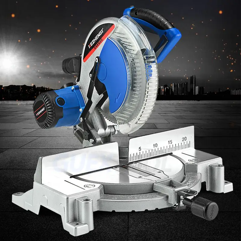 45 Degree Aluminum Profile Cutting Machine 10 Inches Miter Saw High Precision Wood Aluminum Alloy Aluminum Sawing Machine