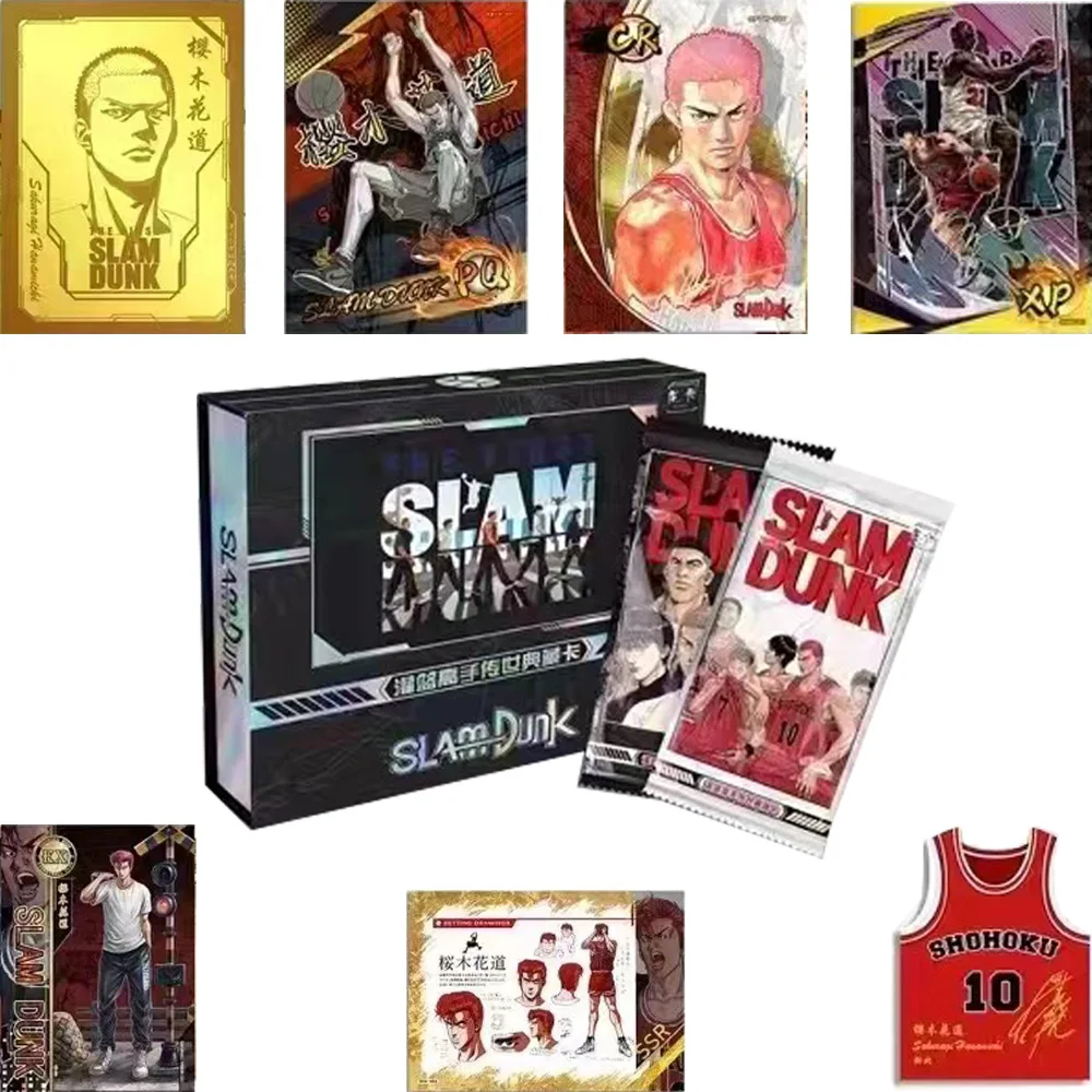 

New Slam Dunk Card Collection Basketball Figure Cards Anime SSR Rare and Limited Collection Signature Birthday Game Gift