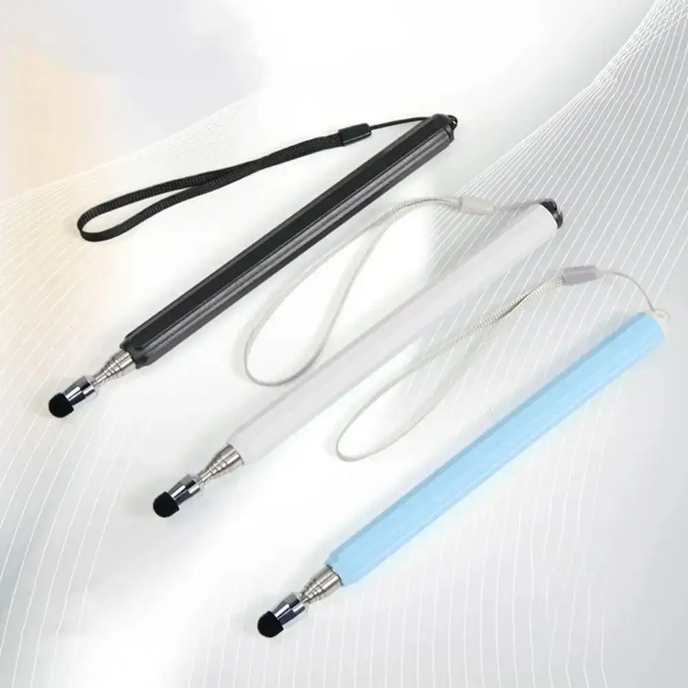 Silicone Hand Pointer Stick Retractable Lightweight Teaching Hand Pointer Flexibility Flocking Hand Pointer Guides