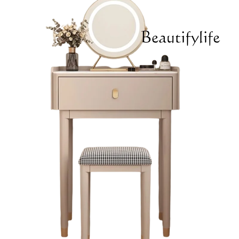 

French Master Dressing Table Narrow Makeup Women Vanity Dressing Table Drawer Organizer Penteadeira Para Quarto Furniture