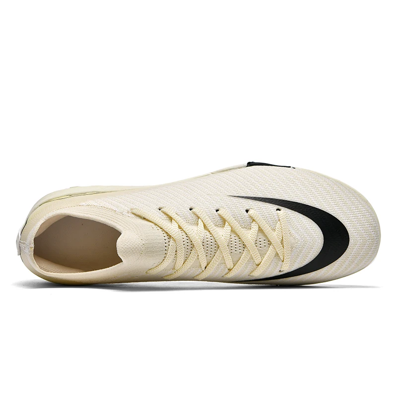 Indoor Men Football Field Boots Non-Slip Training Football Shoes Professional Soccer Shoes Society Cleats TF/FG Unisex Sneaker