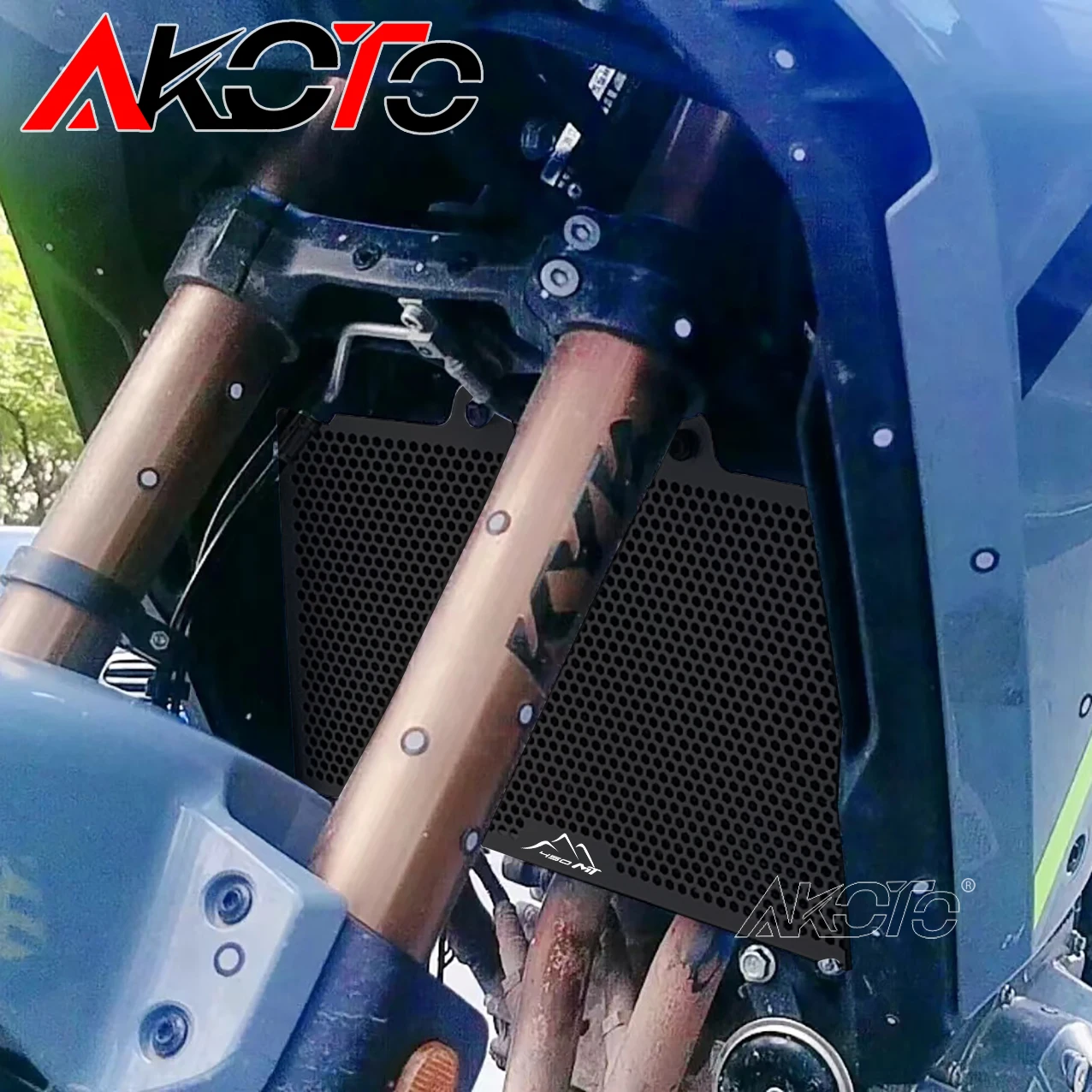 FOR CFMOTO 450MT 450 MT MT450 ADV Adventure Motorcycle Accessories Radiator Guard Grille Cover Protector Cooler Protection