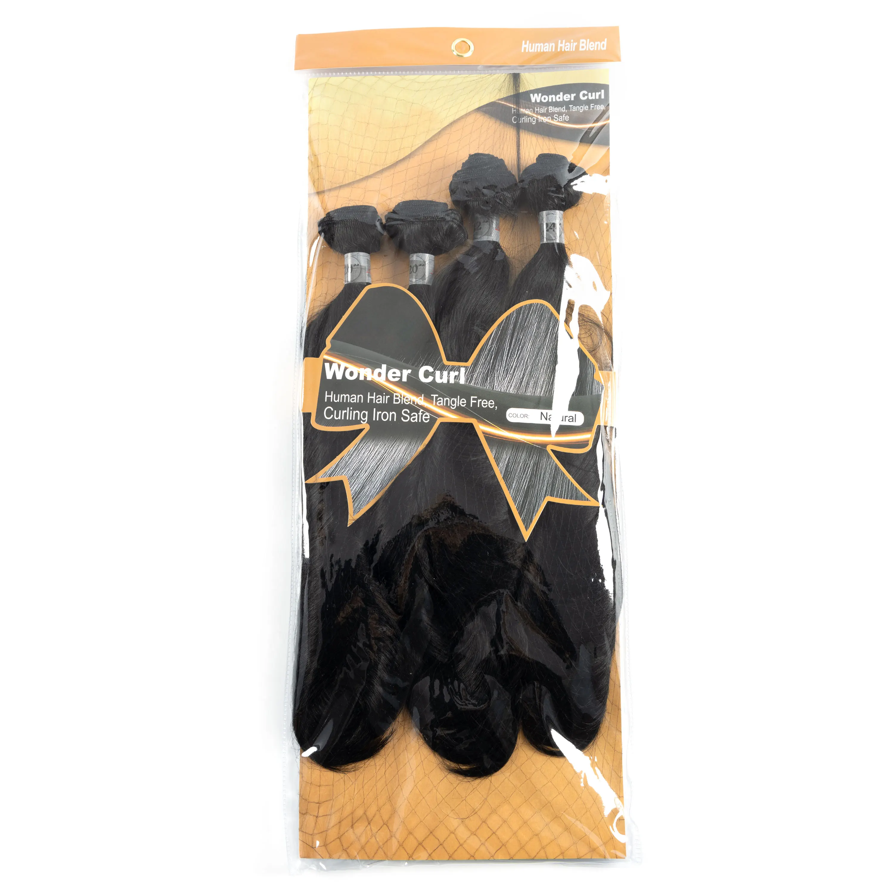 

Hot Selling Hair Braid Wonder Curl 4 pcs 20''-24'' Knotless and High-Temperature Resistant Hair Weft for Boho Braiding DailyUse