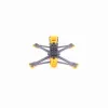 TEOSAW 탄소 섬유 휠베이스 프레임 키트, DIY RC 드론 FPV 레이싱용 지지대 비스타 에어 유닛, Drake35, 155mm, 3.5 인치 3