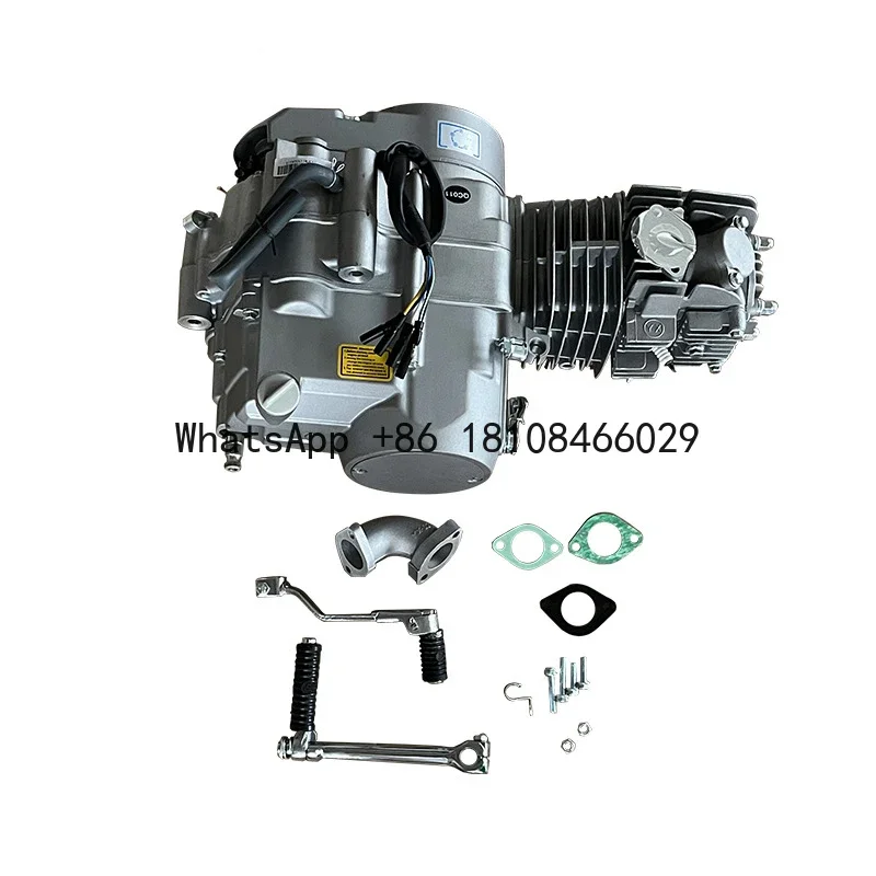 Assemblage de moteur de moto Yinxiang d'origine, démarrage Rika, 125cc, YX125, 153FMI, 124CM3