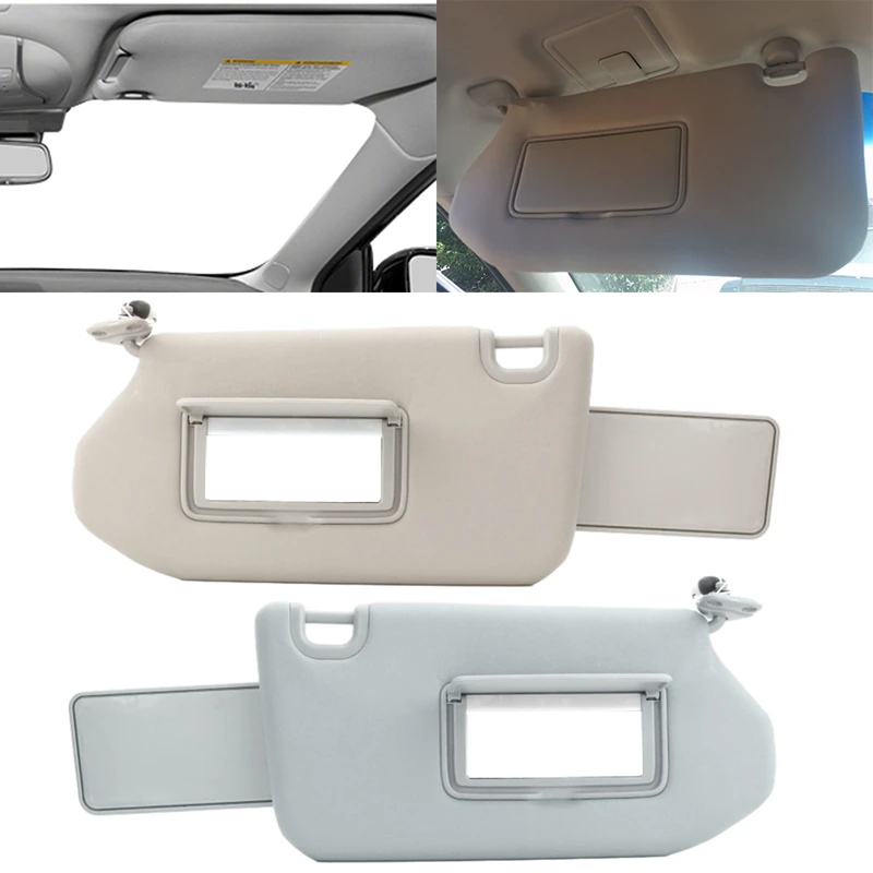 For Nissan Pathfinder Infiniti QX60 JX35 96401-9PB0A Sunvisor Left Right Driver Car Sun Visor Shade With Light Lamp 96401-9PB0A