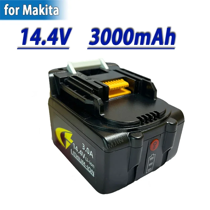 

3.0AH 14.4V Rechargeable Battery For Makita LED Indicator