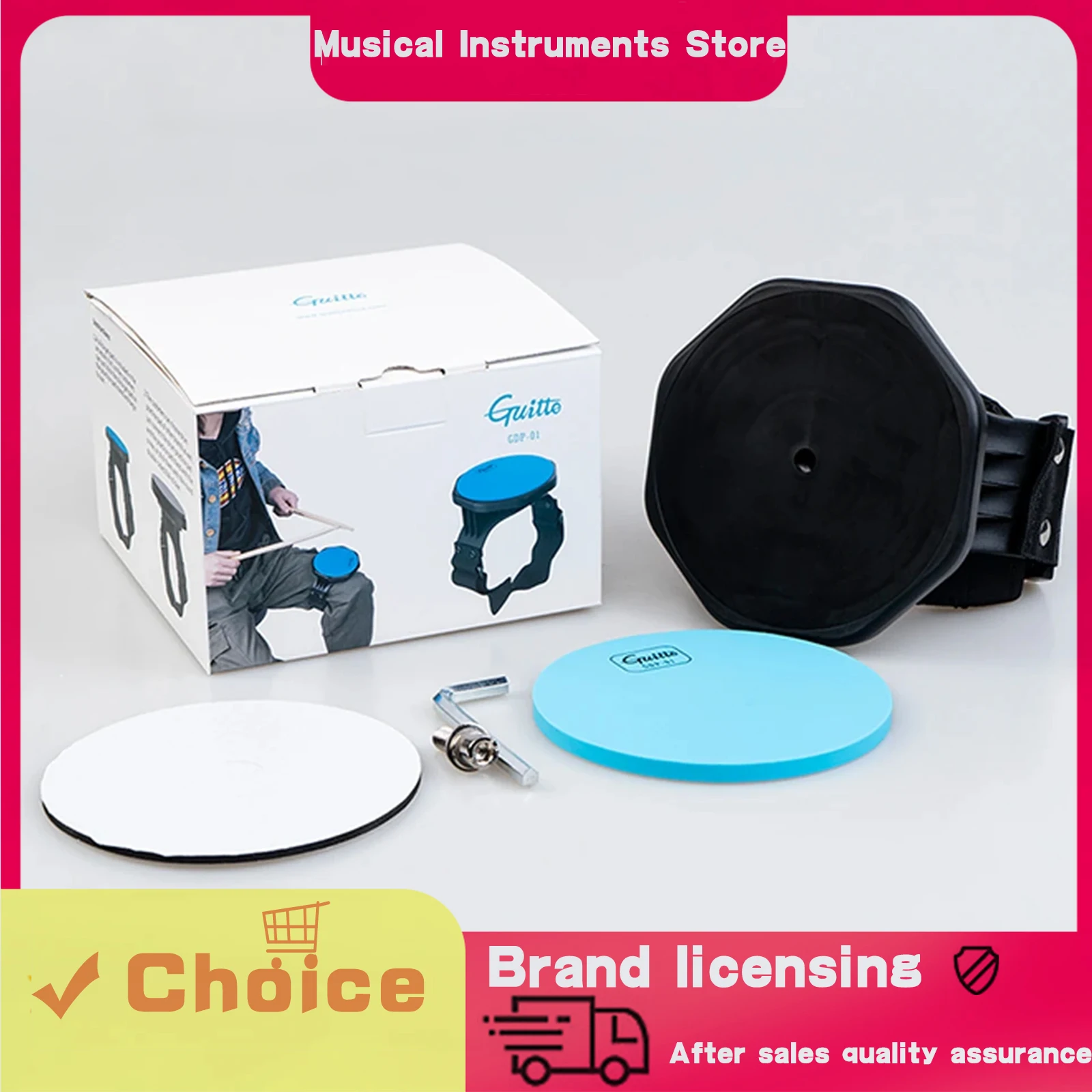 

Silicone Dumb Drum Pad Holder Stand Mute Dumb Drum ABS Leg Practice Support Musical Instruments Accessories Silent mute drum pad