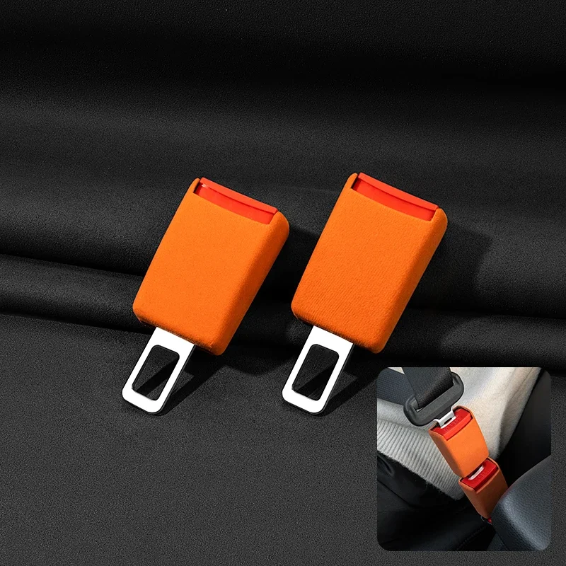 

Для BYD Song Qin Han EV Tang DM 2018 PLUS Song Pro MAX Yuan: Новый замшевый удлинитель пряжки ремня безопасности, утолщенный удлинитель-вставка