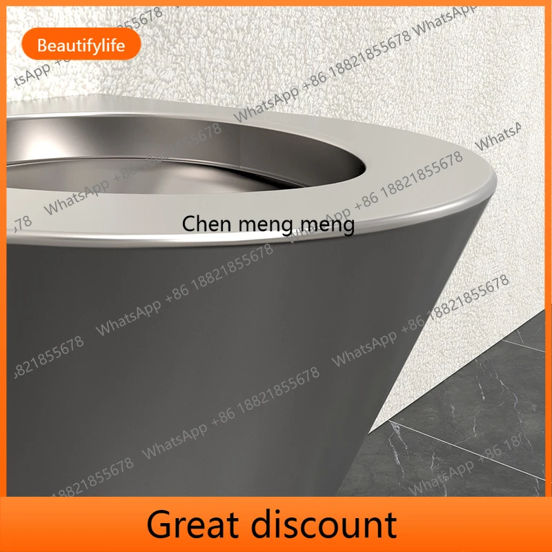 

M53 304 stainless steel wall-mounted toilet prison train school vandal-proof toilet customization