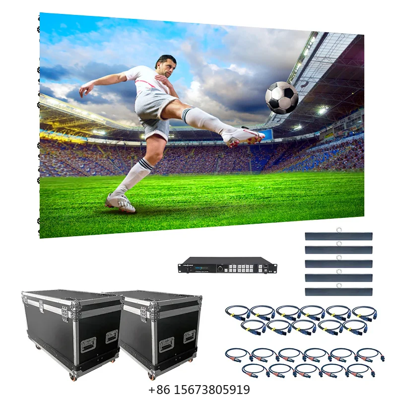 

Customized Rental Led Video Scoreboard Screen Painel De Led Outdoor 2.9 P3.91 Indoor Led Display Screen for Event Football Match