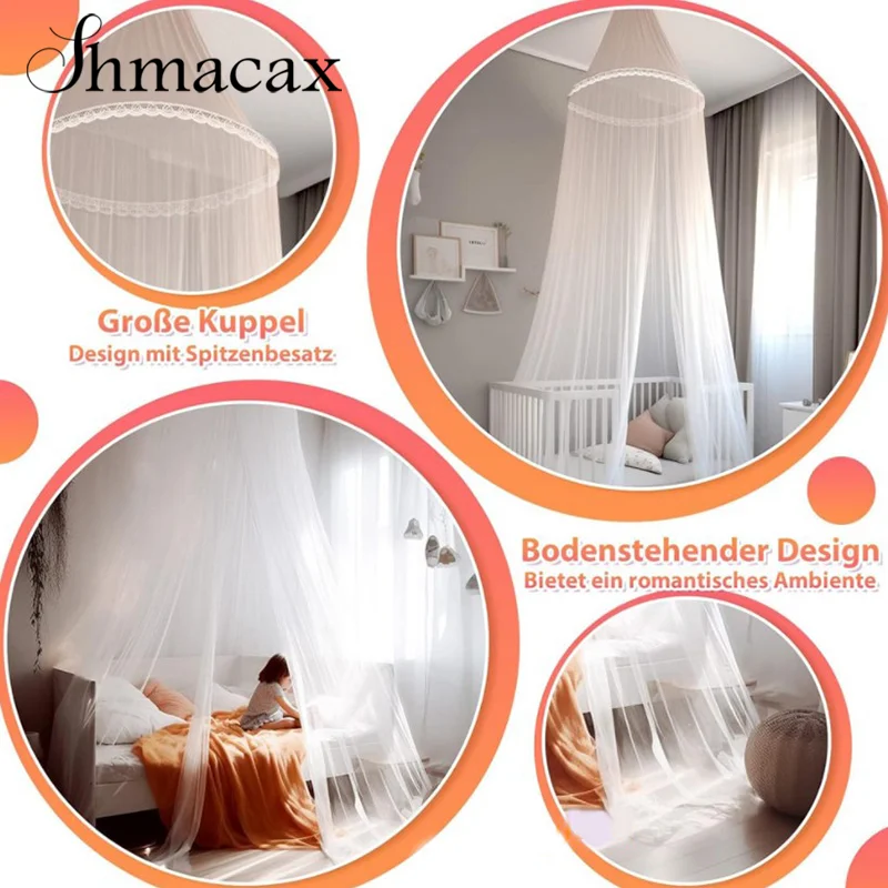 

Mosquito Mesh Net For Bed Canopy Large Dome Mosquito Net Hanging Bed Net Tent Hanging Fly Insect Repellent Dome Tent Bedding