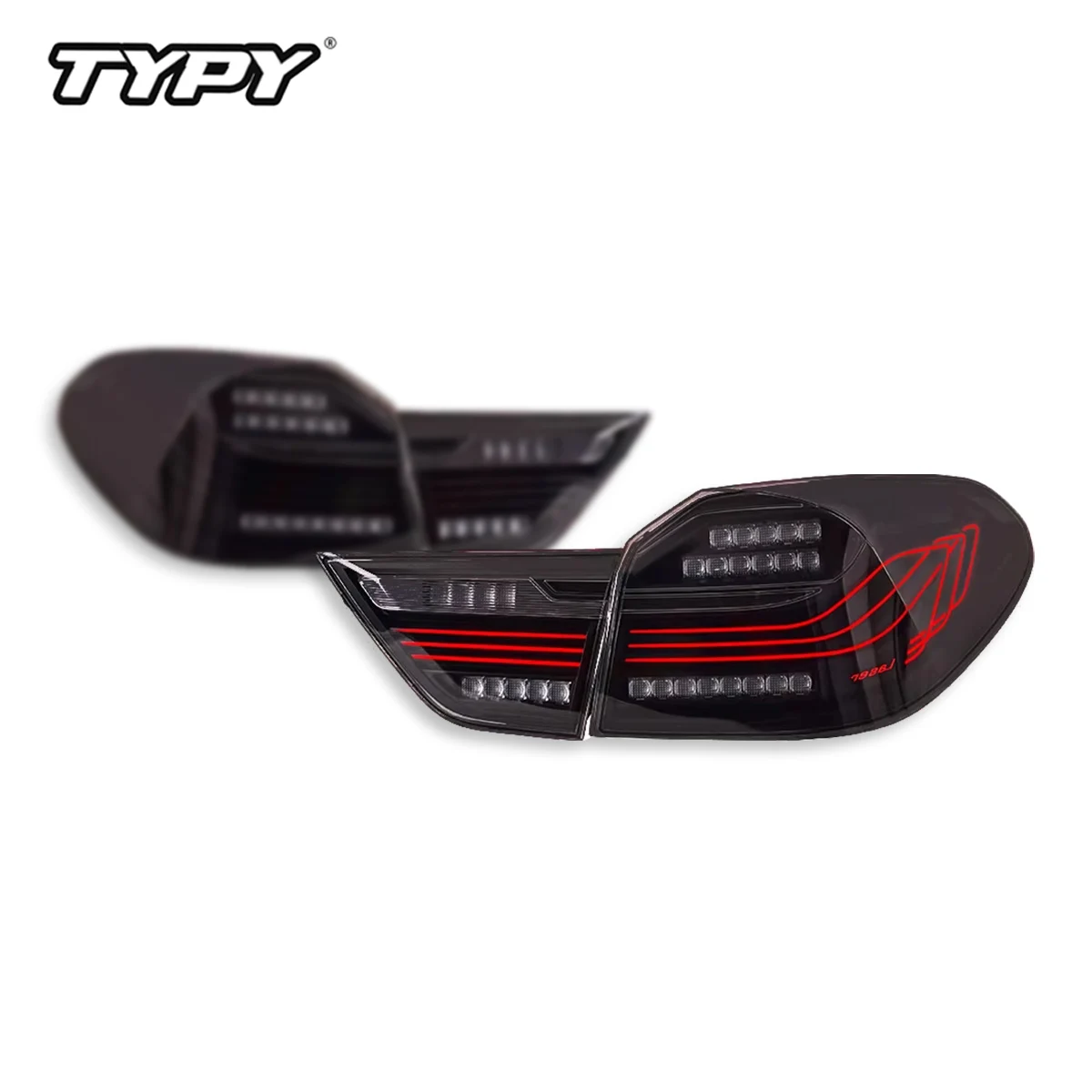 

TYPY Новый светодиодный задний фонарь, обновленный модифицированный для BMW X4F26 2014-2018, задний фонарь с динамическим сигналом, задний фонарь, автоаксессуары