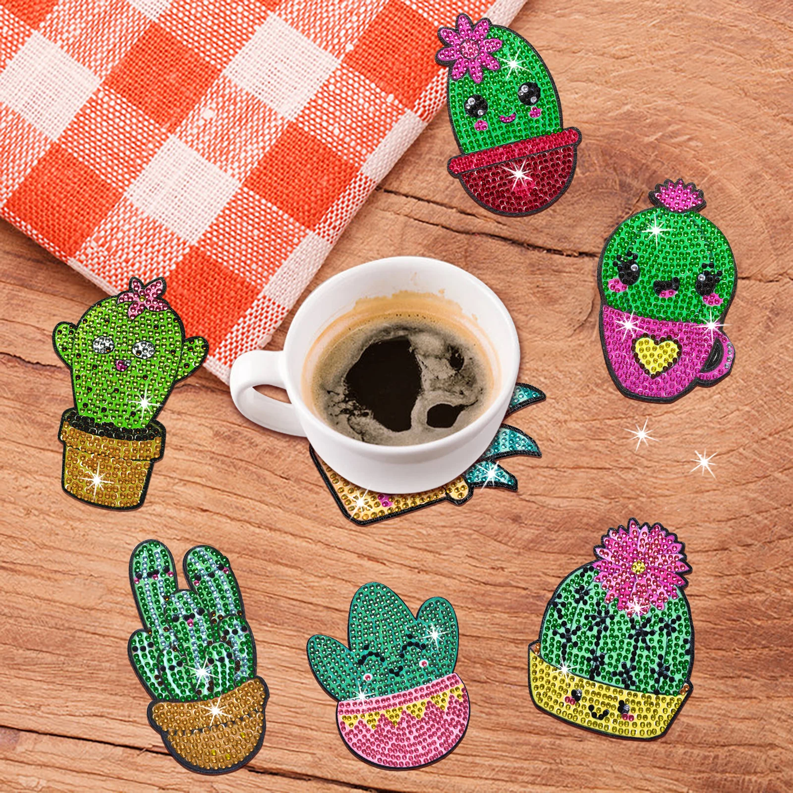 10pcs/Set DIY Succulent Diamon - Succulent Set ulasan dan harga