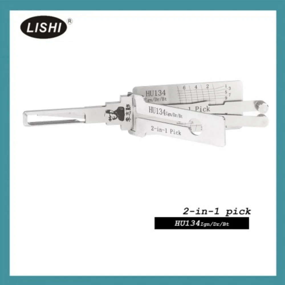 

Фреза LISHI HU134 Ign/Dr/Bt для Kia Venga 2-в-1 (для замены замков зажигания, дверей и багажника) для моделей после 2010 года