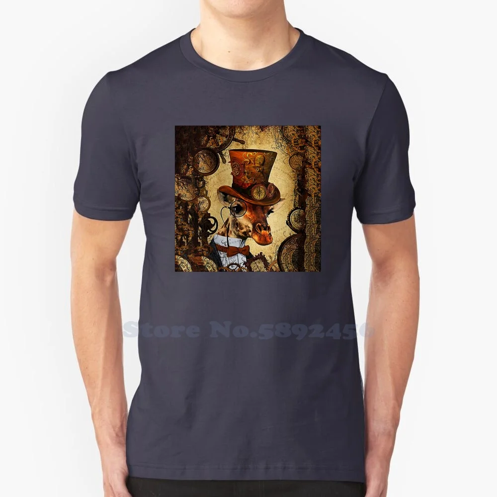 Steam Powered Giraffe Is An American Musical Project High-Quality 100% cotton T-Shirt