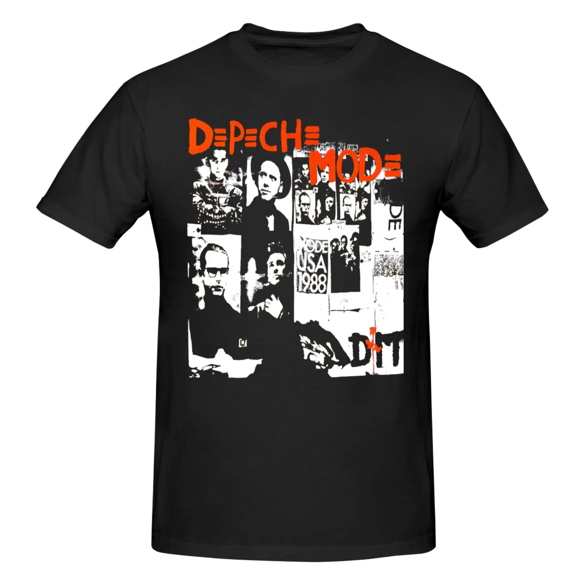 Best Electronic Rock Depeche Cool Mode T Shirt Men Women Short Sleeve Awesome Graphic Clothing New Men's