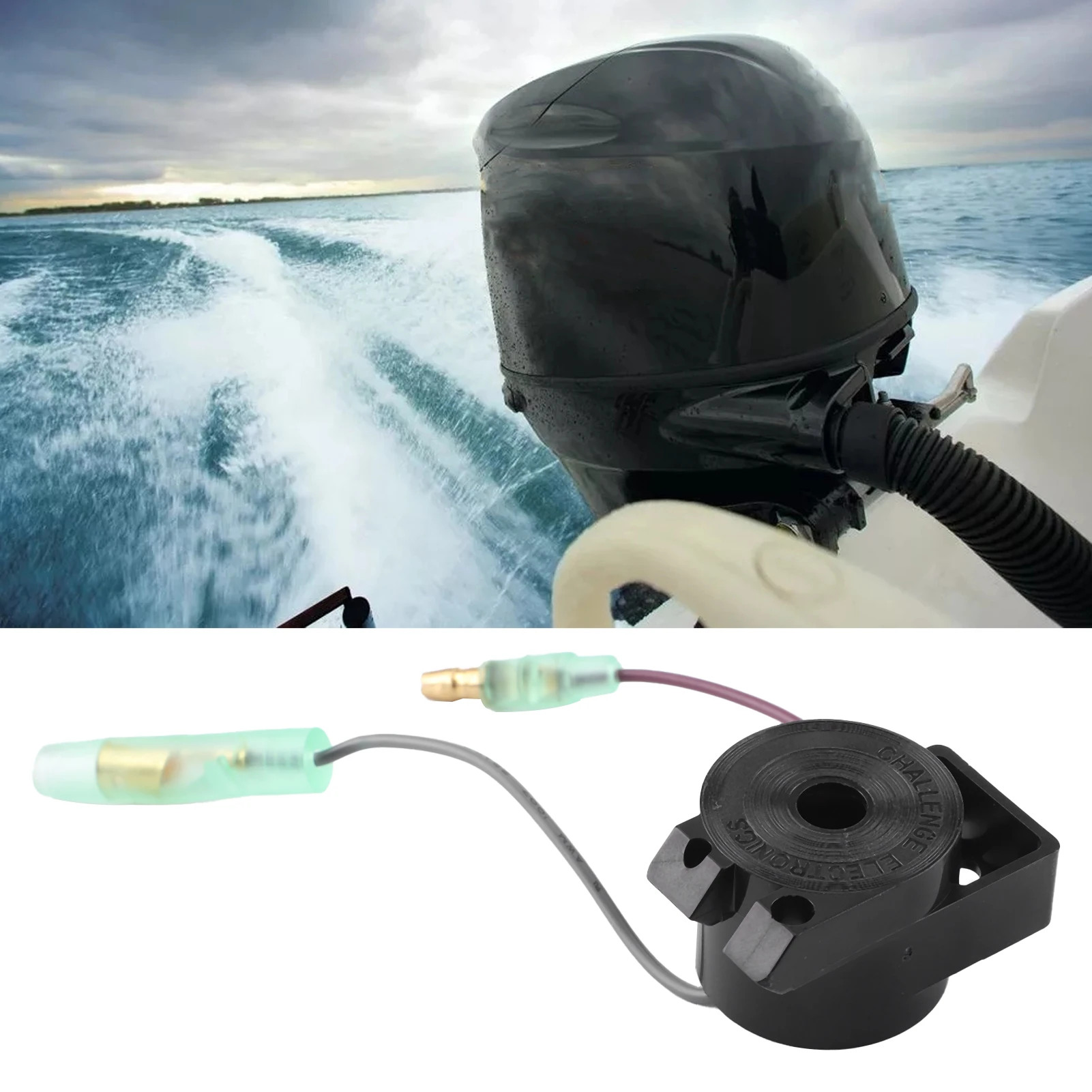 

Outboard Warn Alarm 816492A1 Audio Warn Alarm Remote Control Box Outboard Engine 816492A1 Single and Double Key Panel