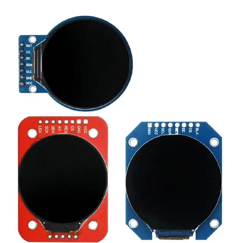 

TFT Display 1.28 Inch TFT LCD Display Module Round RGB 240*240 GC9A01 Driver 4 Wire SPI Interface 240x240 PCB For Arduino
