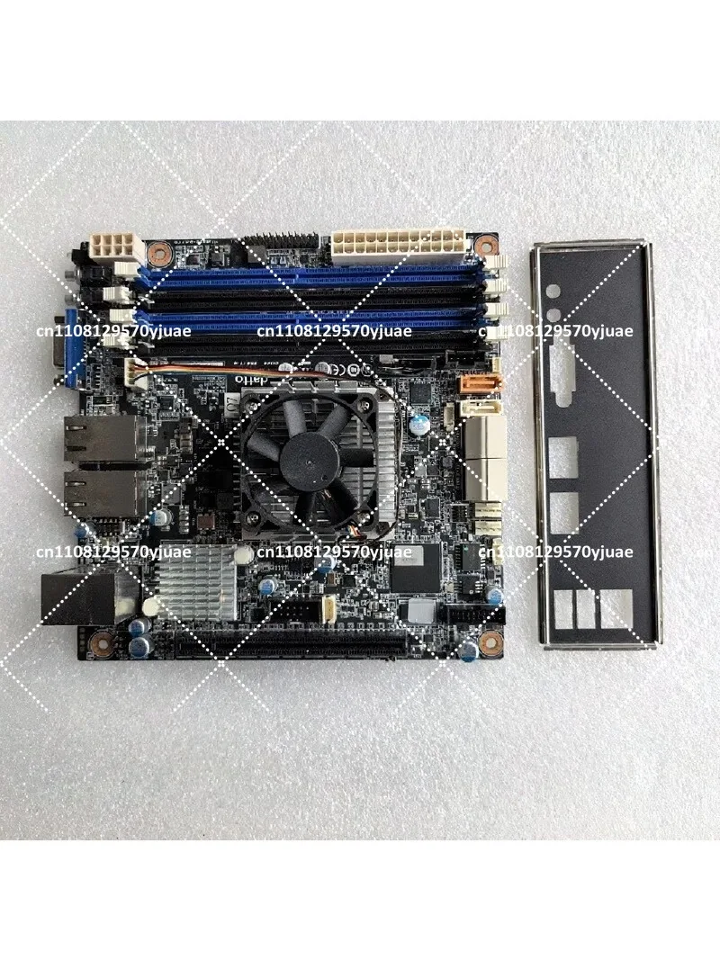Mini-ITX  D-1521 NAS Motherboard, 10G 557AT2 Network Card, DDR4, SATA, Server Board