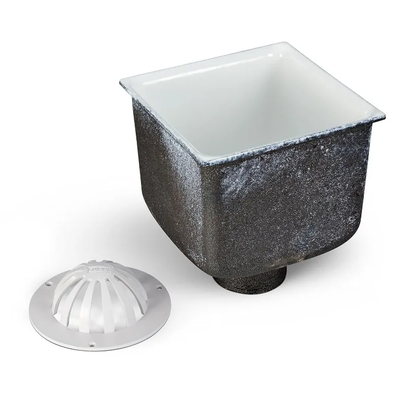 

FD2378-NH3 A.R.C. Floor Sink 6" Sump Depth, 3" No-Hub Connection, 8" x 8"