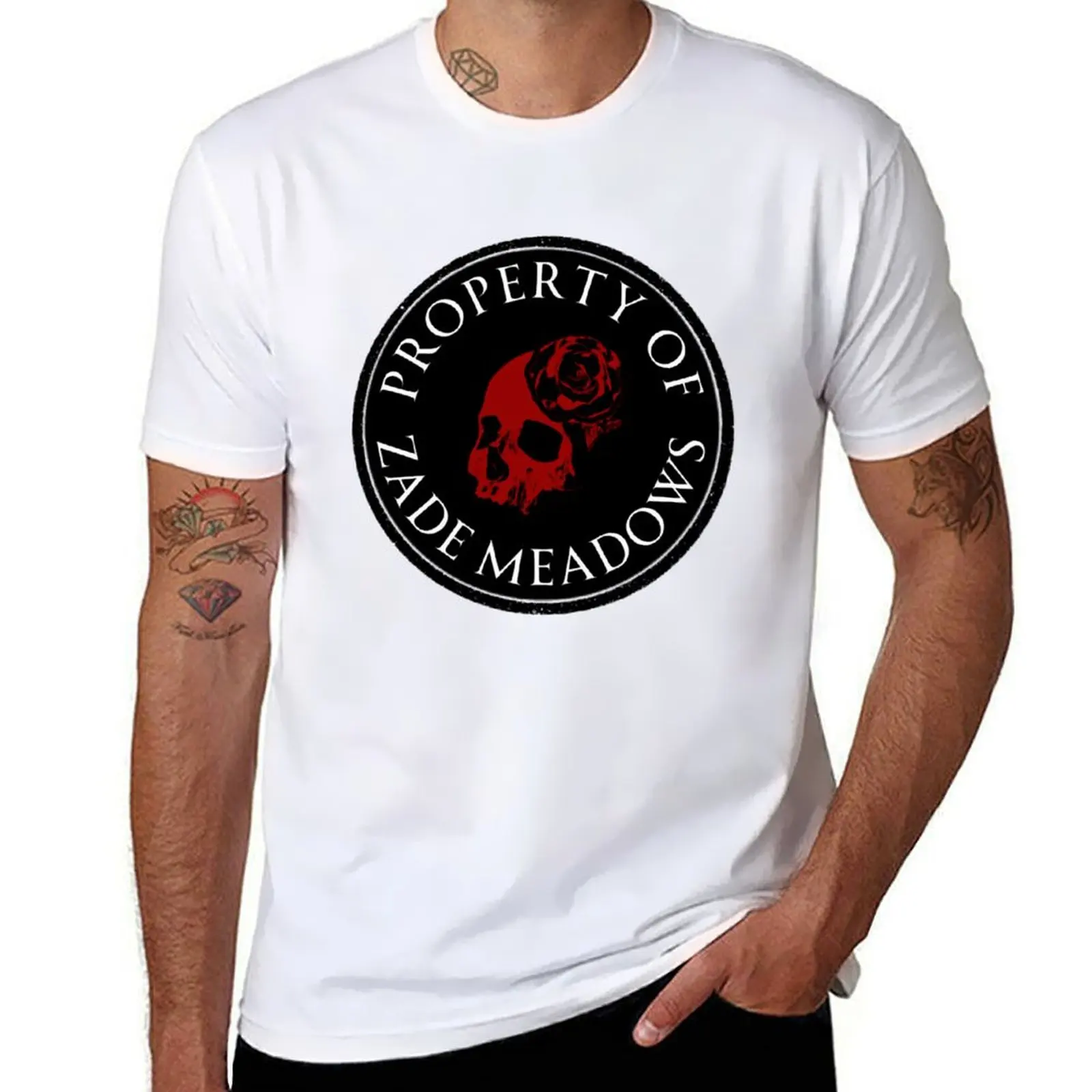 

Haunting Adeline - Property of Zade Meadows Premium T-Shirt man t shirt luxury man t shirts graphic t shirts cotton 100% T-shirt