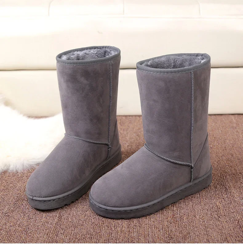 Comemore Women Tall Winter Padding Black Boots Fashion Snow Boots Women\'s High Boot Size 41 Hot Warm Shoes Botas Mujer