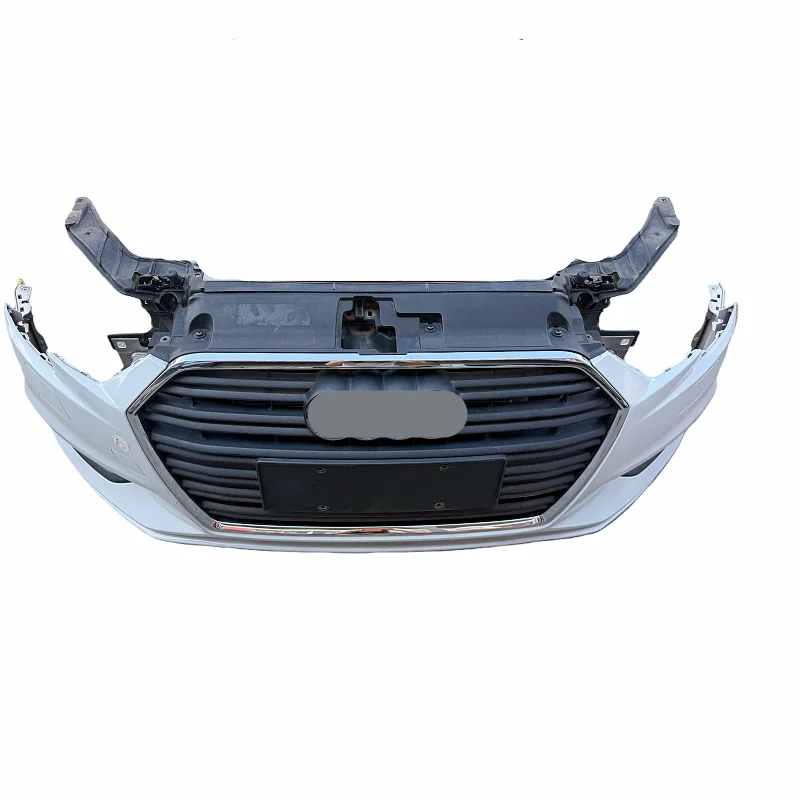2016-2019 A3 Bumper Kit Radiator Fan Plastic  High-quality Bolt-On Universal Fitment Black/White Paint 1 Year Warranty