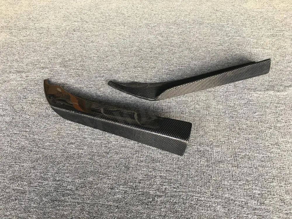 

JCYECF задние боковые юбки из углеродного волокна, разветвители, крылышки для BMW, Benz, VW, универсальные автомобили, фартук для каналов, FRP