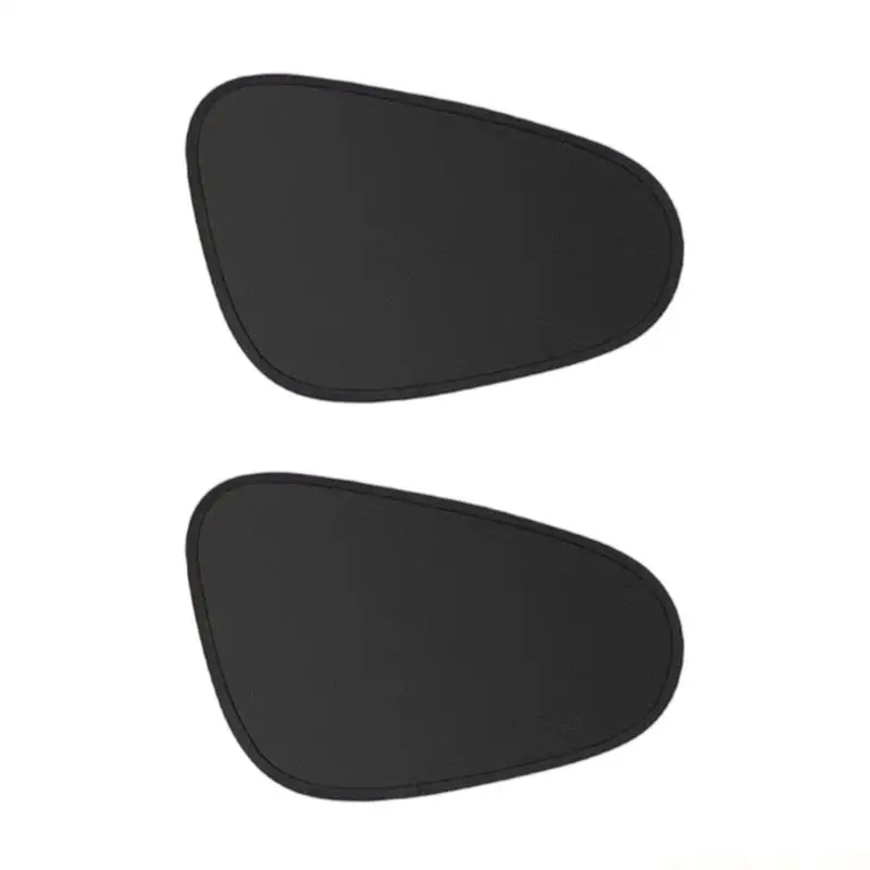J0MA Car Window Sun Shade Set, Window Cling 2 Piece Black Screen Pair