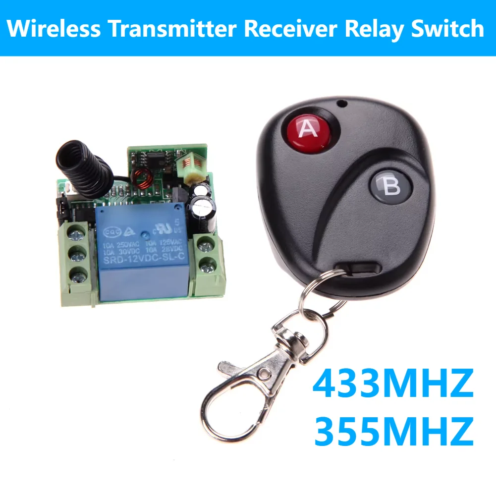 Wireless Remote Control Switch 12V 10A