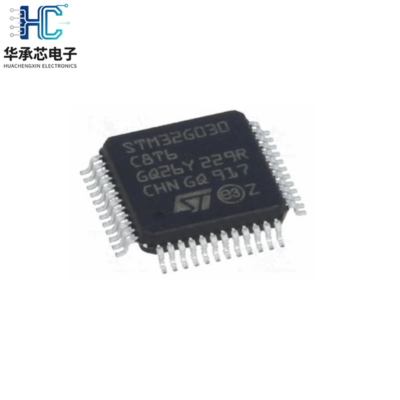 10PCS STM32G030C8T6 Original genuine ARM Microcontrollers - MCU IC LQFP-48