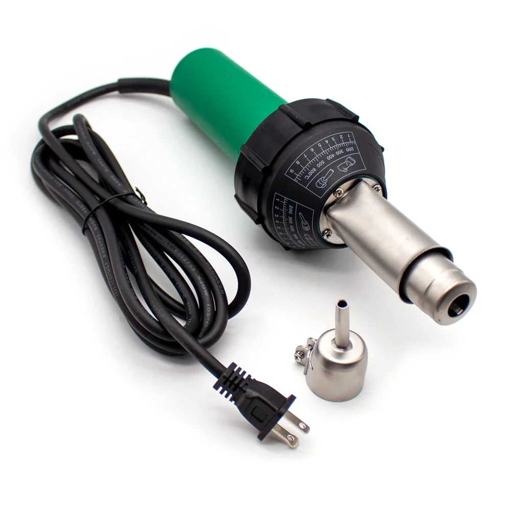 Professional Hot Air Welding Kit + Plastic Heat Gun + Accessories 1600W For PVC Plastic Flooring Linoleum Vinyl Floor