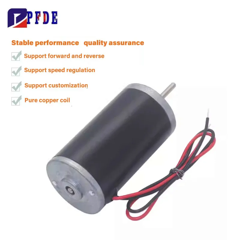 31ZY Permanentmagnet-Gleichstrommotor, Mikro-Hochgeschwindigkeits-Hochleistungsmotor, Geschwindigkeitsregelung vorwärts und rückwärts, 12 V, 24 V, Wellendurchmesser 3 mm