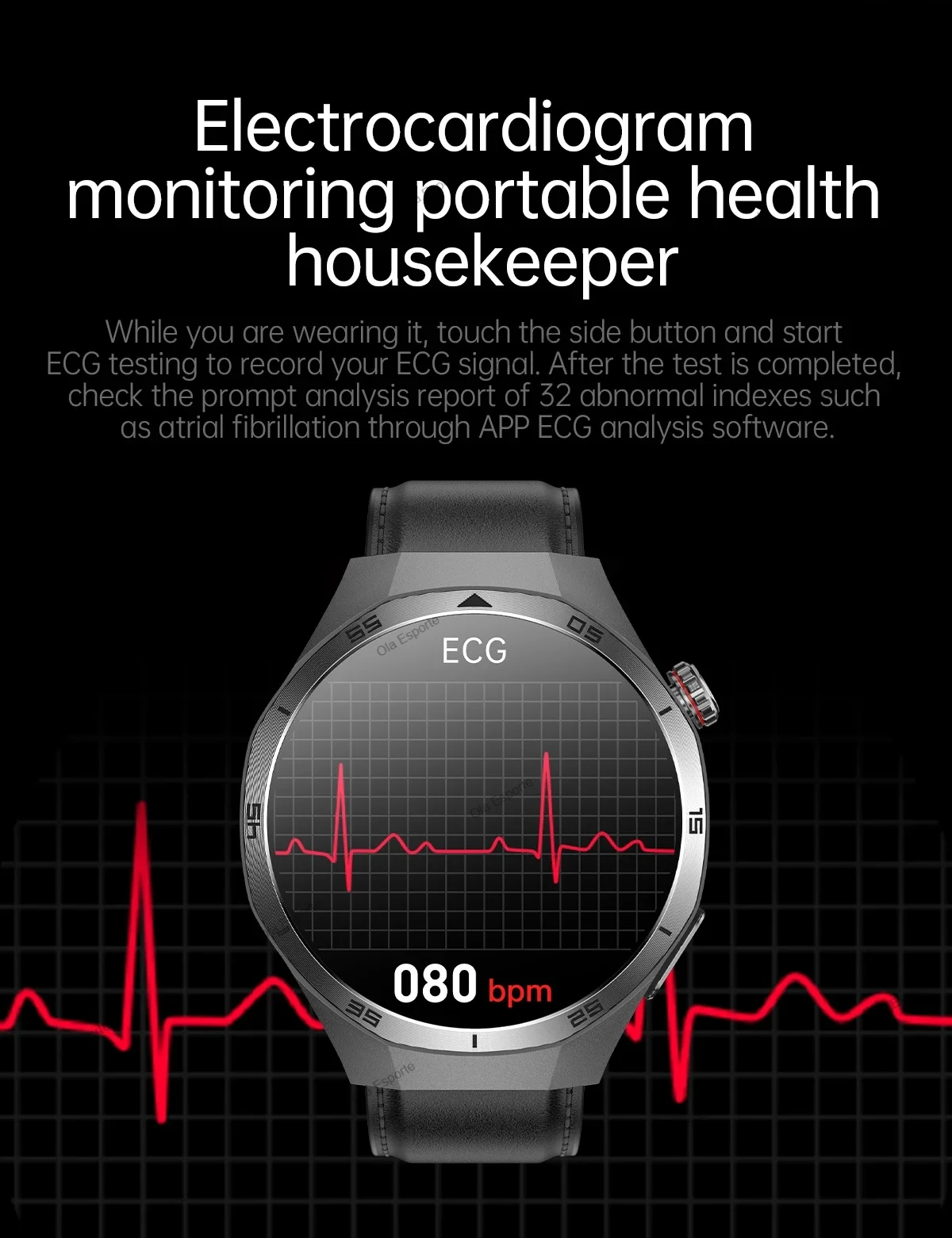 2026 New Smart Watch Men AMOLED HD Screen GPS Motion Trajectory Heart Rate Bluetooth Call SmartWatch Waterproof Android iOS Ht30