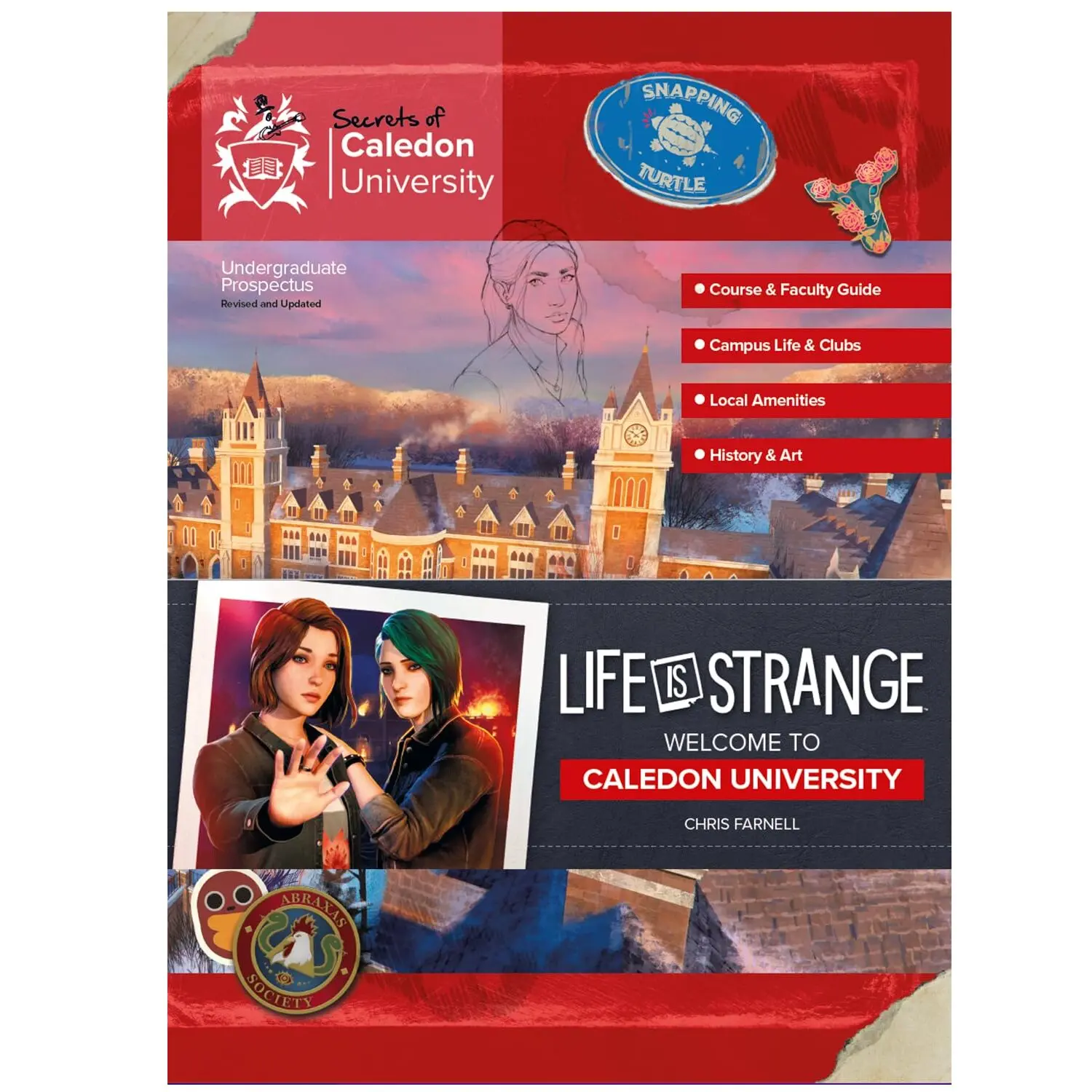 Life Is Strange: Welcome To Caledon University Official Art Book Double Exposure & Reunion Game Art Setting Collection