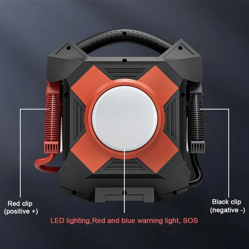 

30000A Portable Car Starter for Trucks Powerful Battery with USB And 12V Outlet Emergency Start for Cars Trucks