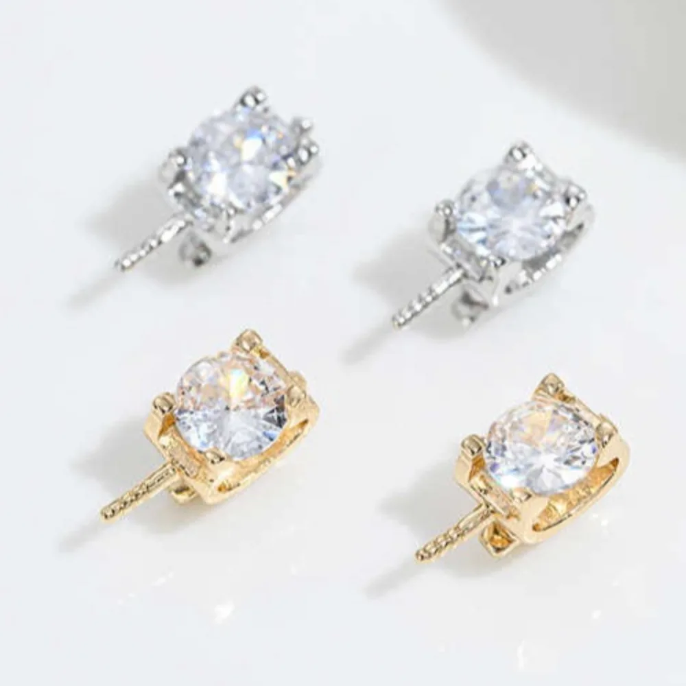 

1 шт., медные подвески, 14-каратное золото, универсальная пряжка, держатель для бусин с половиной отверстия, кулон, сделай сам, ручная работа, липкие подвесные аксессуары из бисера