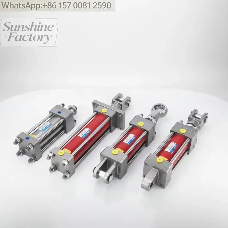 High Performance Double Acting Telescopic Hydraulic Cylinders with Pump for Aerial Work Platforms (Steel Body)