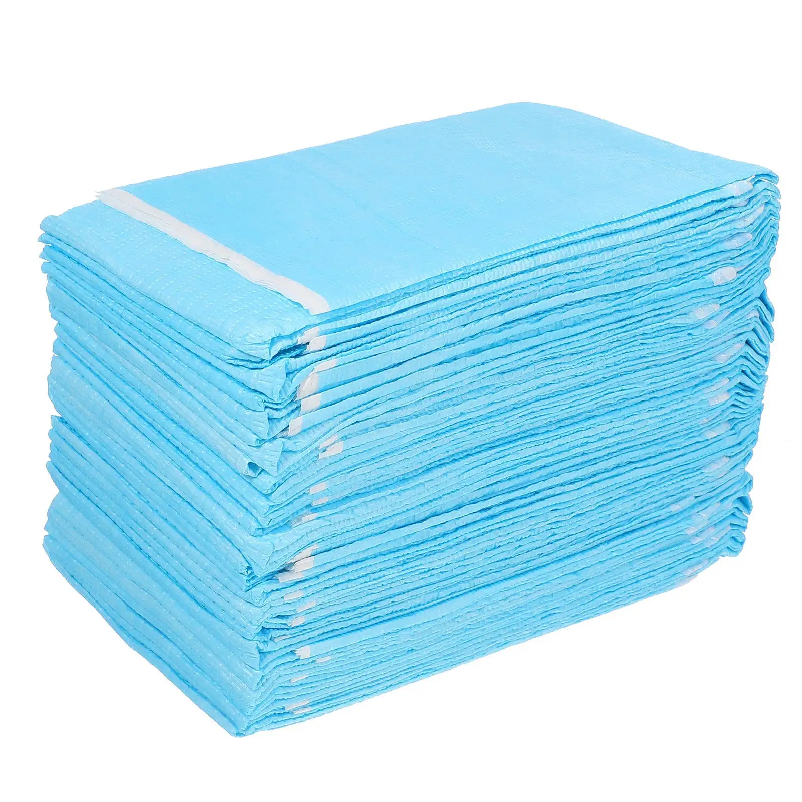 30Pcs Portable Waterproof Elders Disposable Bibs Adjustable Lightweight Feeding Lunch Bibs Anti-Oil Nursing Materials
