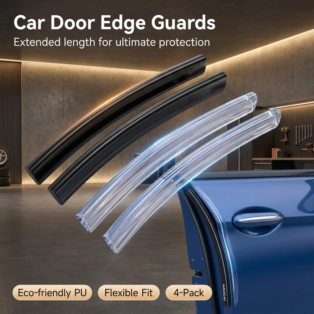 Four-piece set Car Rubber Seal Strip Filler Car Door Weatherstrip For B Pillar Protection Sealing Strip Sealant Auto Accessories