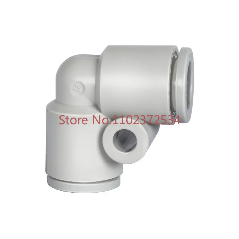 

10 pieces Pneumatic connector elbow KQ2L04/06/08/10/12-00A right angle connector quick insertion 90 degree L-type